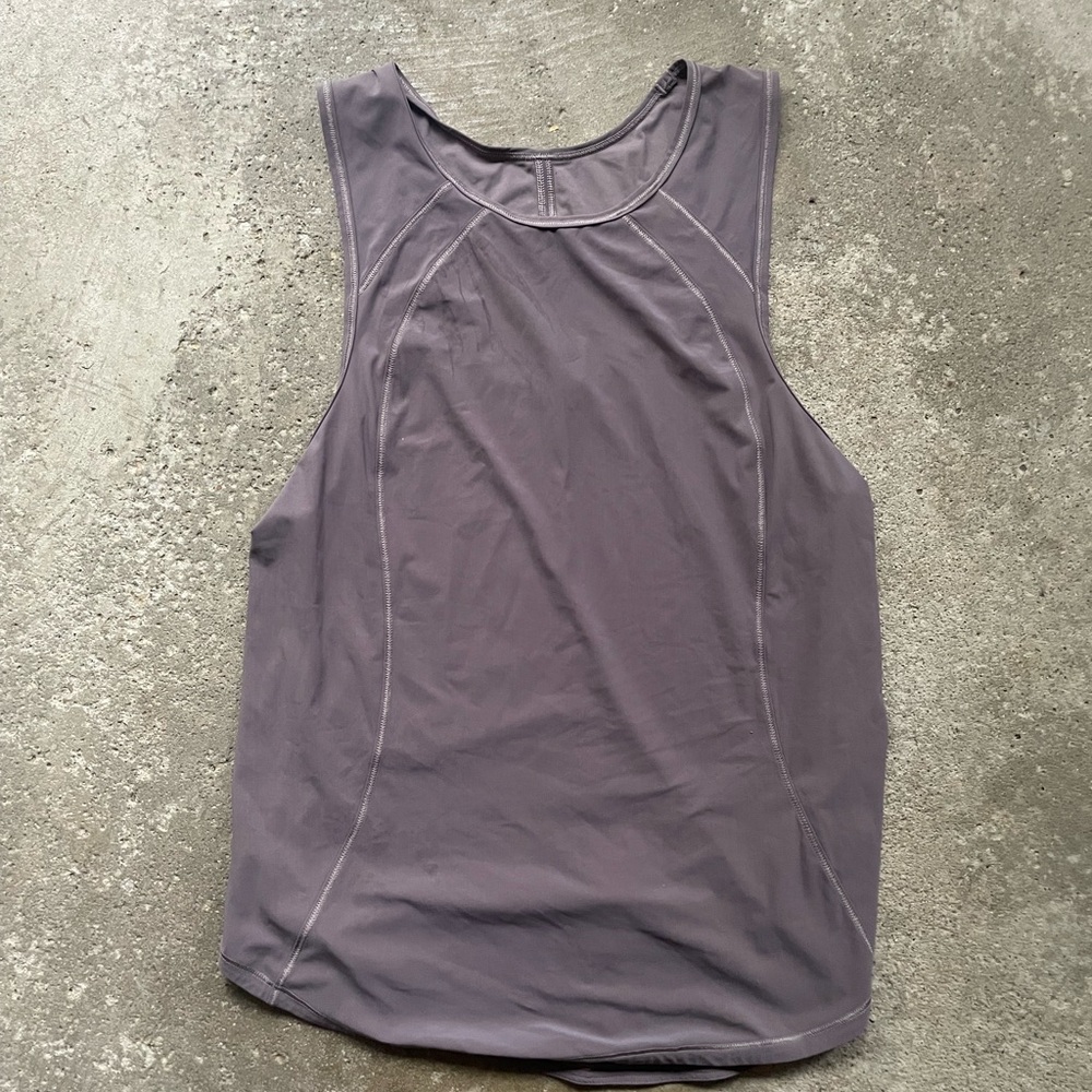 Lululemon Grey Women’s Tank Top Y2K